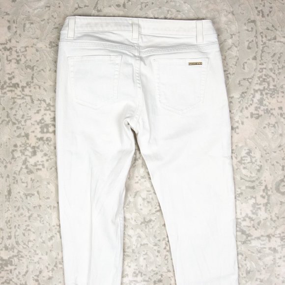 Michael Kors White Skinny Jeans - Picture 5 of 6